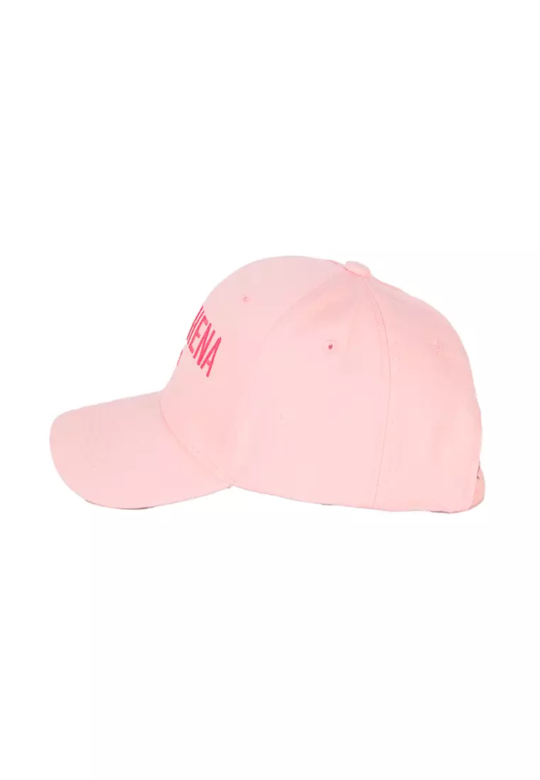 Paris embroidery "Large Logo" Cap in Pink