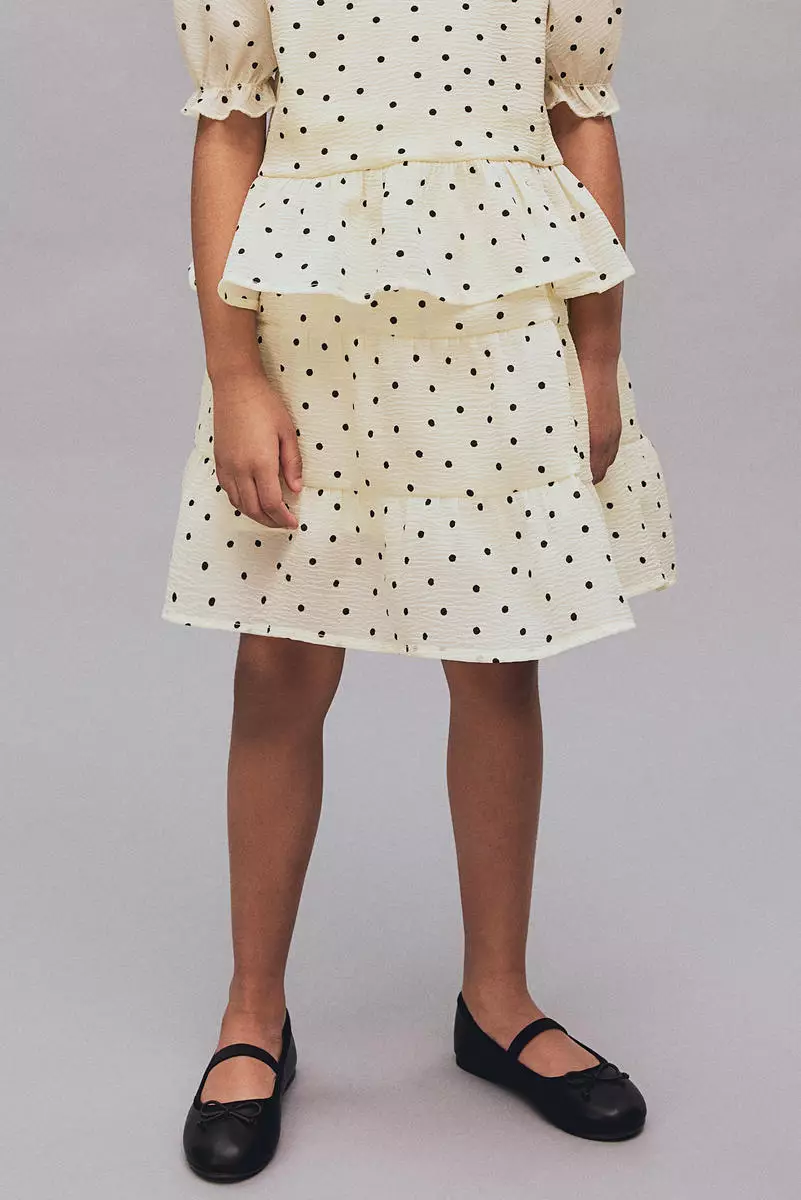 Tiered skirt
