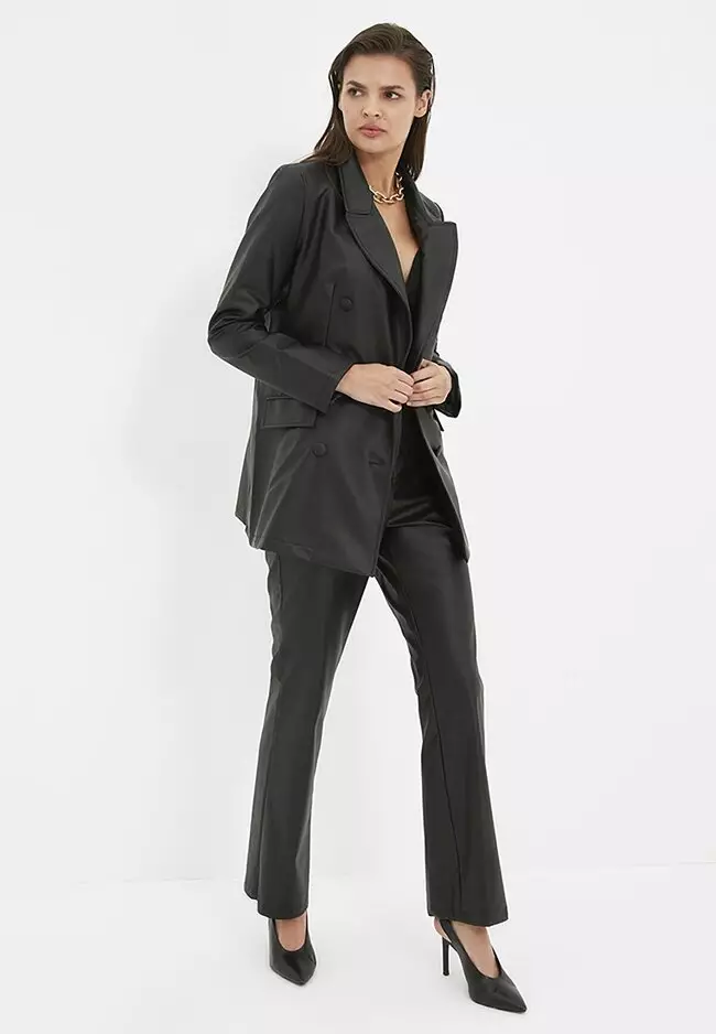 Blazer discount noir long