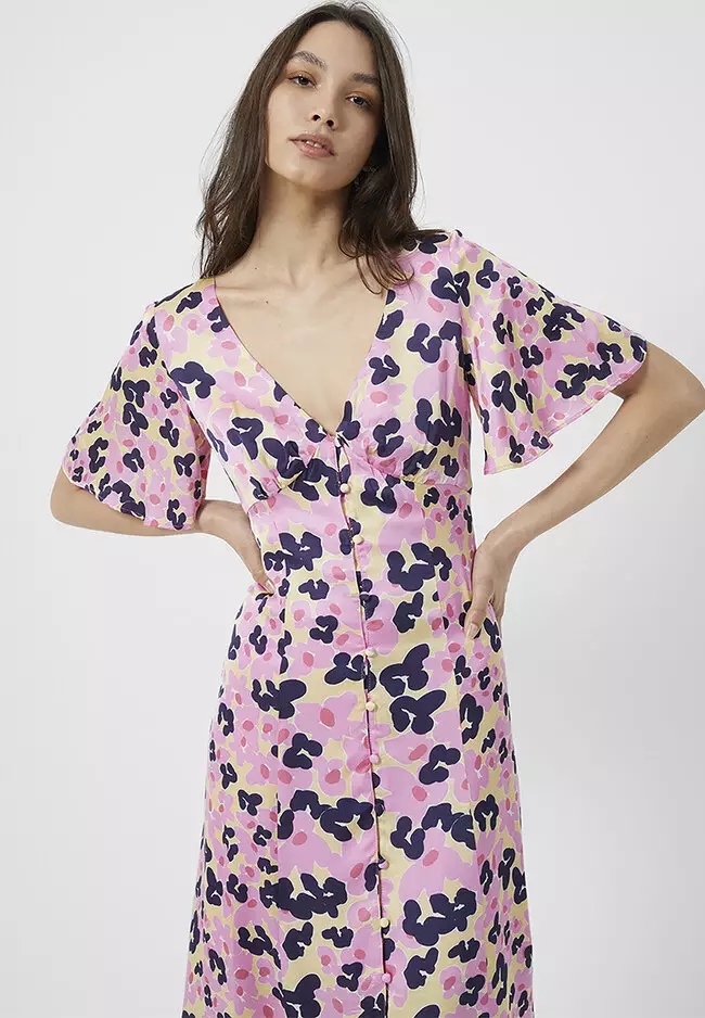 Cassia Elitan Midi Tea Dress
