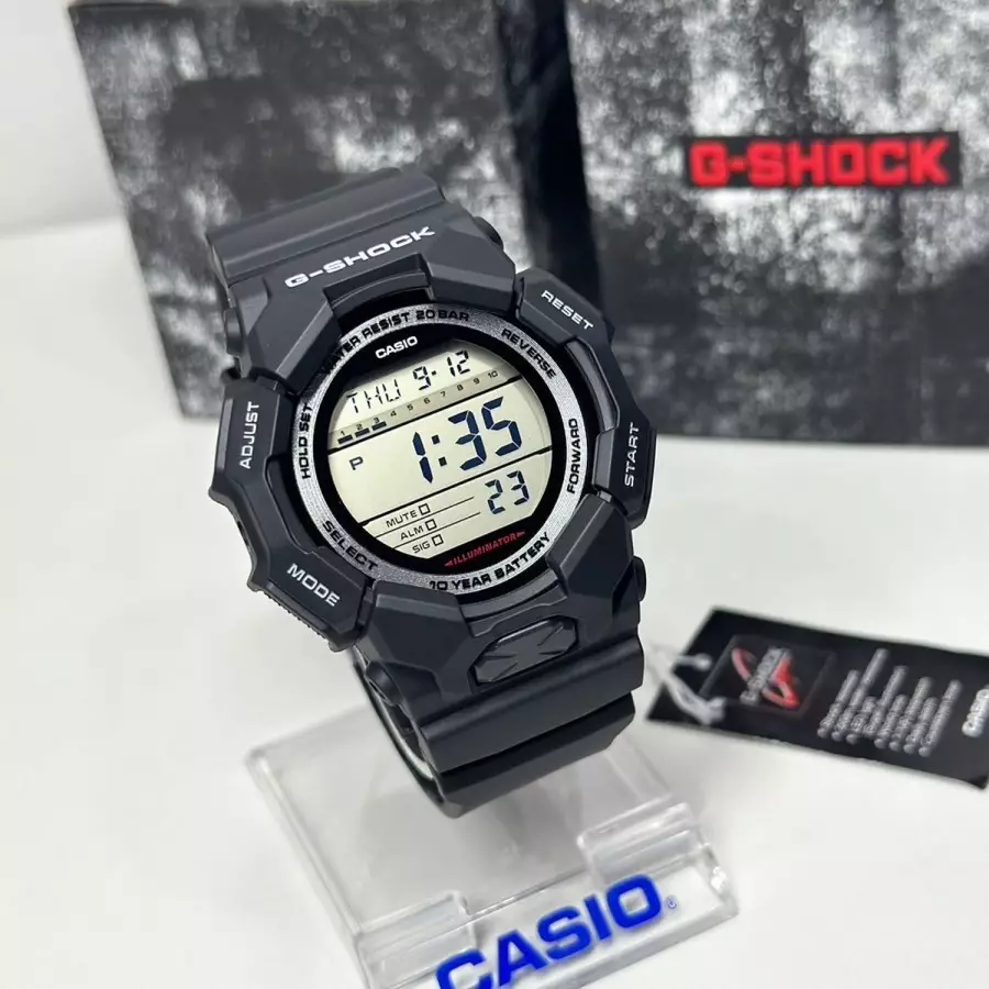 Jual Casio Casio G Shock Gd Dr Hitam Karet Hitam Cowok Original Zalora Indonesia