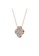Her Jewellery Elegant Clover Pendant (Rose Gold) - Made with premium grade crystals from Austria 73DDEACA3B8DE0GS_2