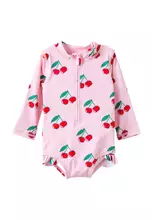 Tea Party Pink/Cherries