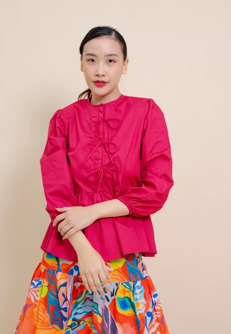 Bayu Somerset Tallulah Top - Pink