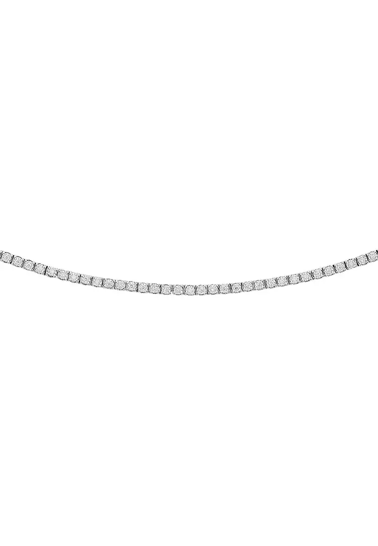 HABIB Diamond Bracelet in 375/9K White Gold 682220325(WG)