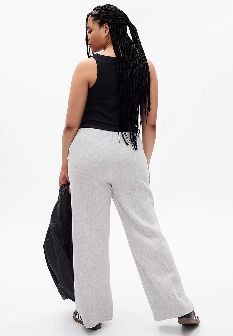 Front Seam Wide Leg Pants
