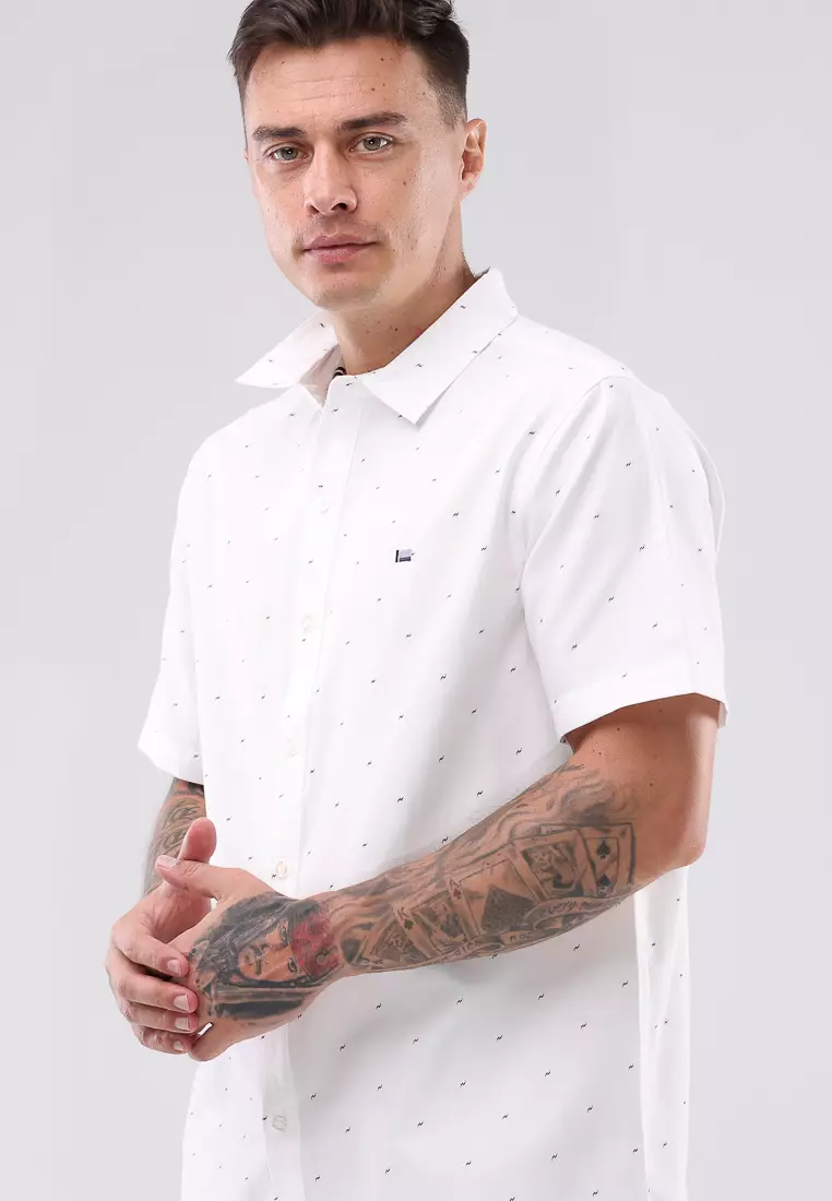 Woven Polo Short Sleeve