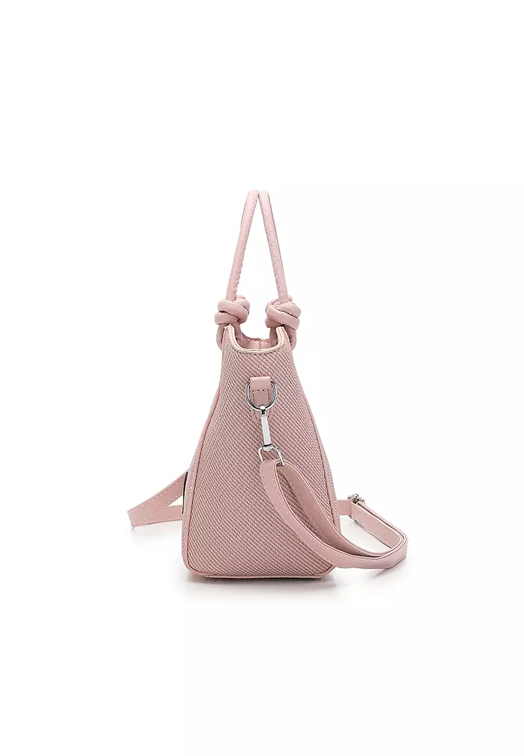 Women's Top Handle Bag / Sling Bag / Crossbody Bag / Shoulder Bag - Pink