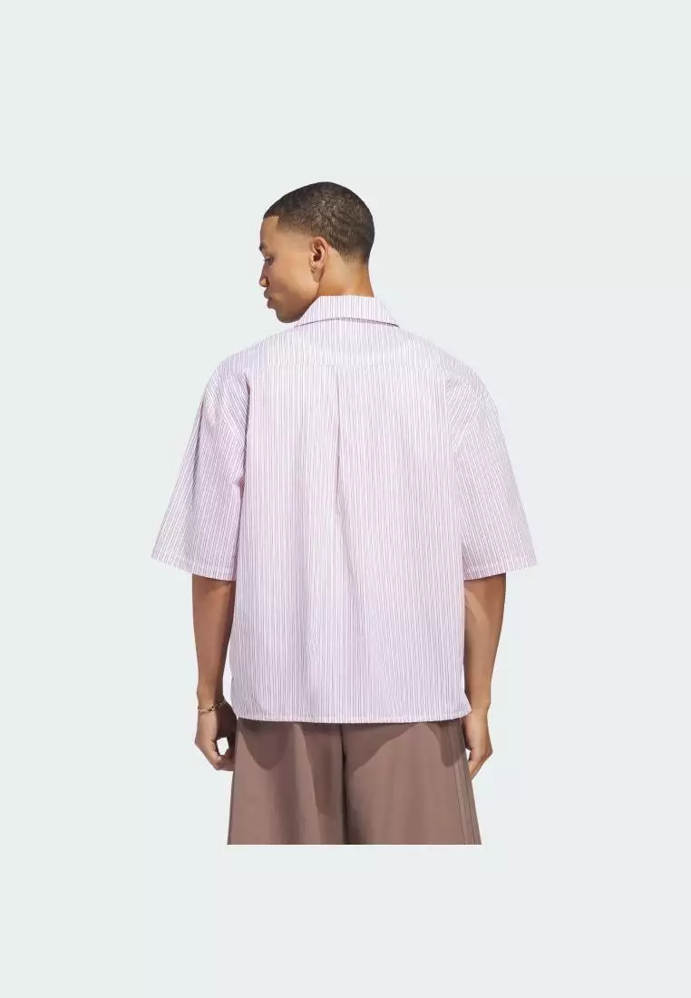 Lifestyle ORIGINALS AOA BUTTON UP Shirt Men Burgundy KT7989