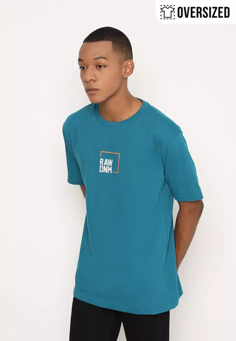 RBJ T-Shirt Cotton Oversized Pria 2079230291