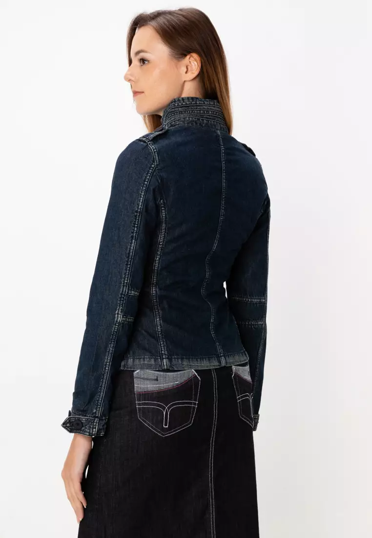 LJK LADIES DENIM JACKET