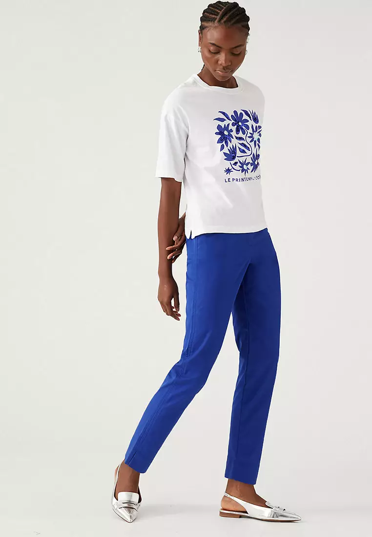 Cotton Rich Tapered Chinos