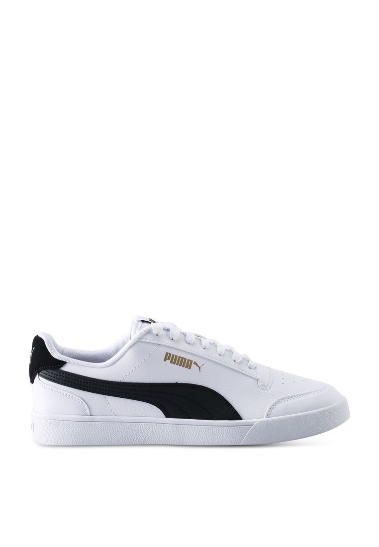 [NEW] PUMA Unisex Shuffle Shoes (White-Black)