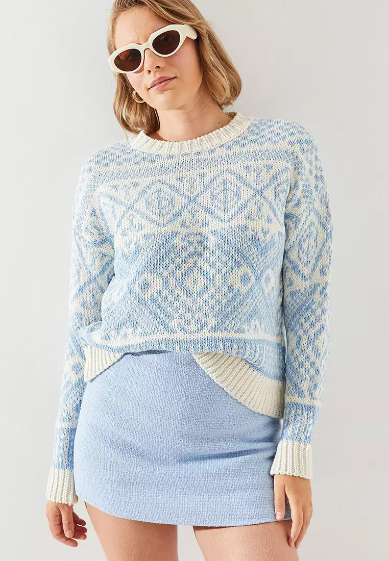 Women's Jacquard Sweater 20246194