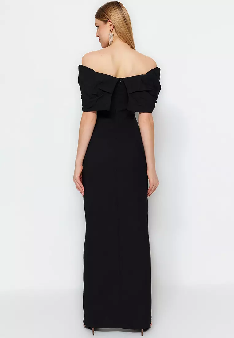Buy Trendyol Woven Evening Dress Online | ZALORA Malaysia