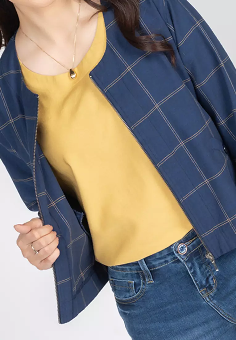 C2 Galves Navy Set Pieces Wanita