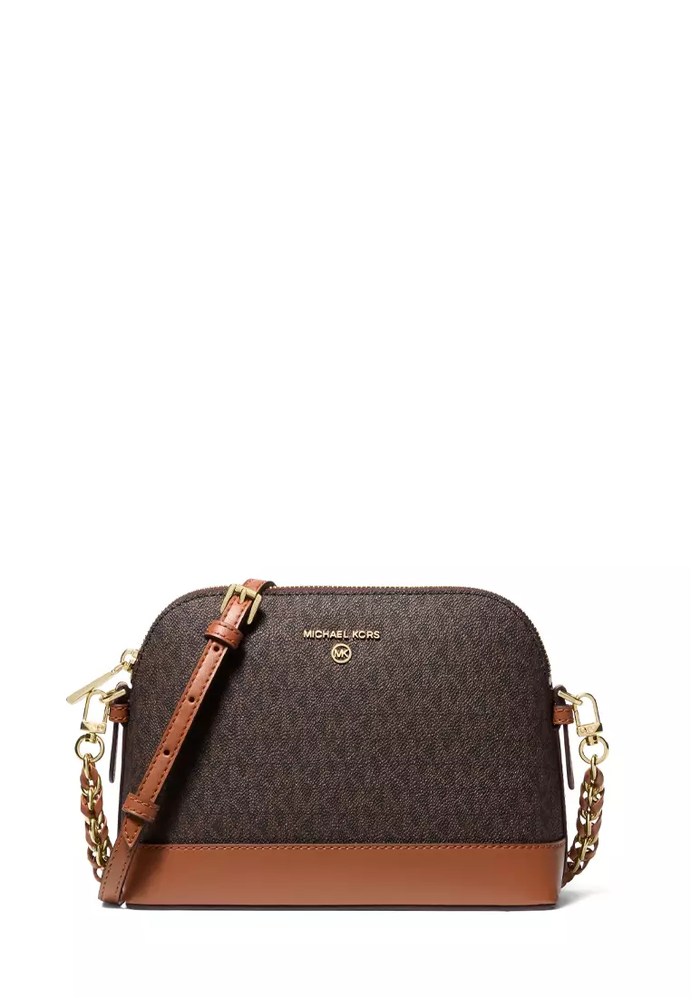 Michael kors small dome crossbody outlet