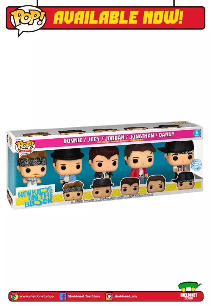 New kids on sales the block funko