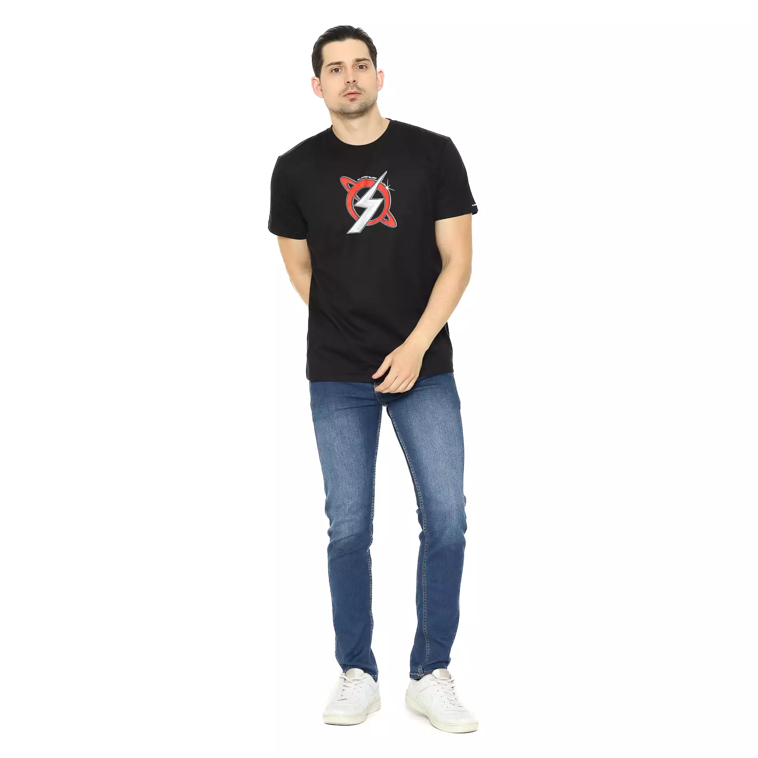 Planet Surf Clothing Kaos Lengan Pendek Pria Abzei Men Tee Planet Surf