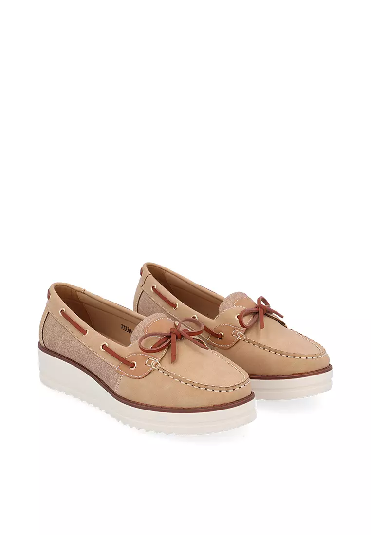 Dark Beige Seafarer Loafers