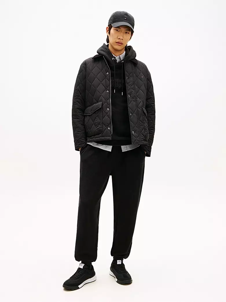 Tommy Hilfiger - Retro Textured Mesh Trainers