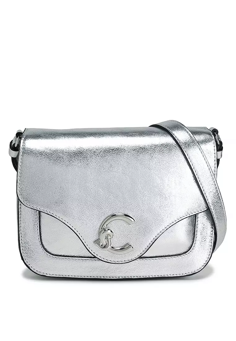 Buy Coccinelle C-Me Smooth Metallic Crossbody Bag 2025 Online ZALORA