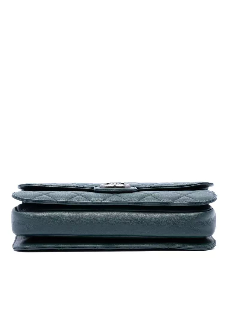 Pre-Loved Chanel Medium Quilted Goatskin Perfect Edge Flap