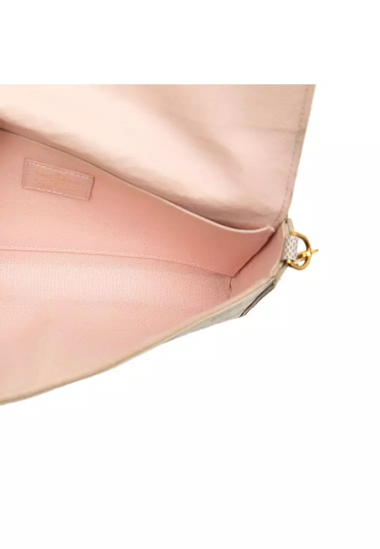 Pre-Loved Louis Vuitton Damier Azur Pochette Felicie