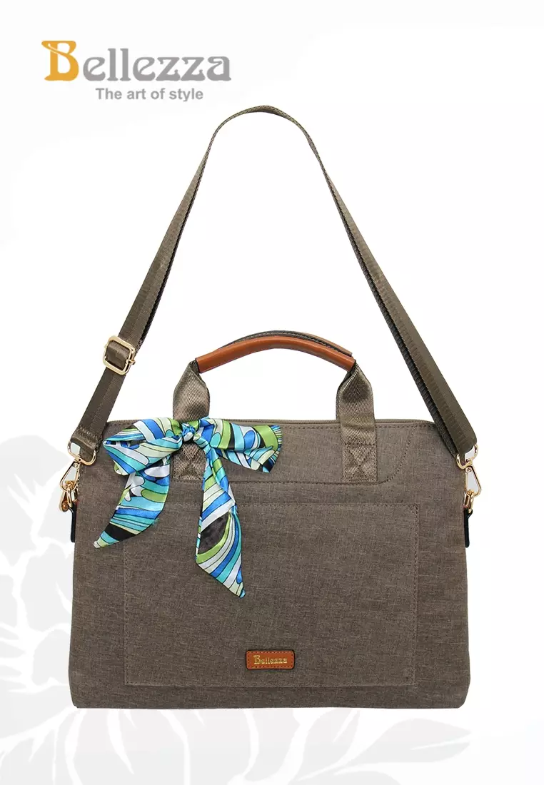 Bellezza Tas Laptop BHW351 Khaki