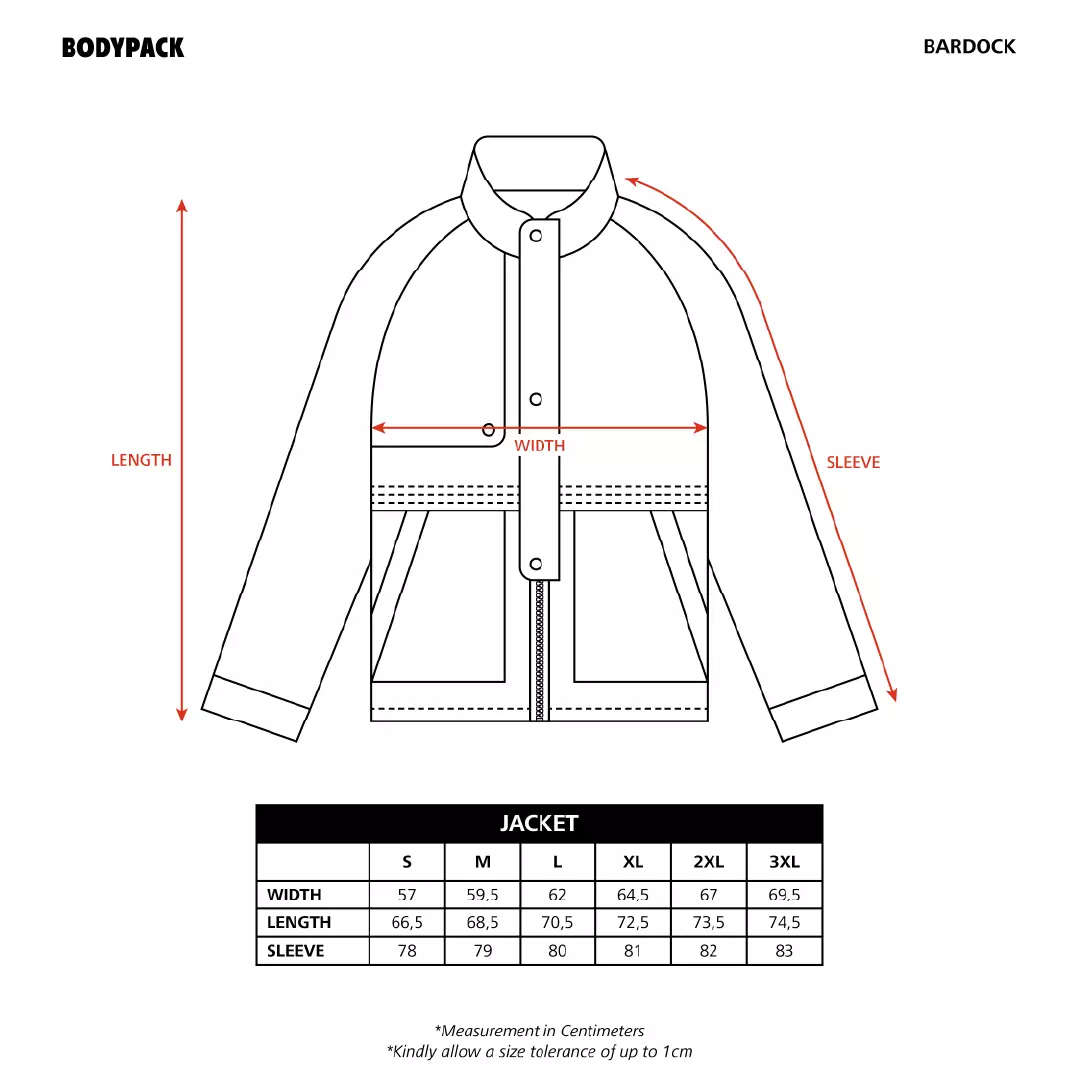 Bardock Utility Jacket Saku Pocket Comfort - Cokelat