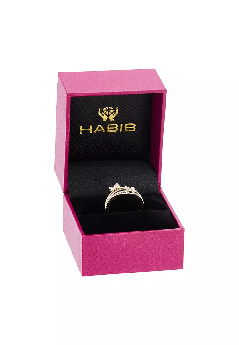 HABIB Diamond Ring in 375/9K Yellow Gold 273010625(YG)
