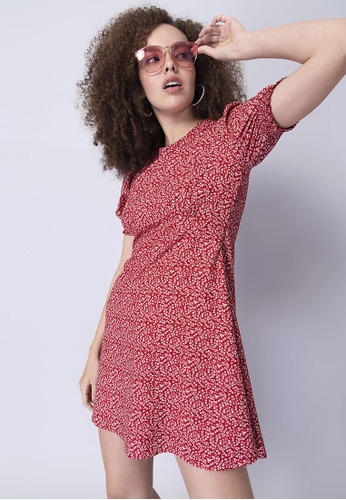 FabAlley Red Floral Skater Dress 2023 | Buy FabAlley Online | ZALORA Hong  Kong