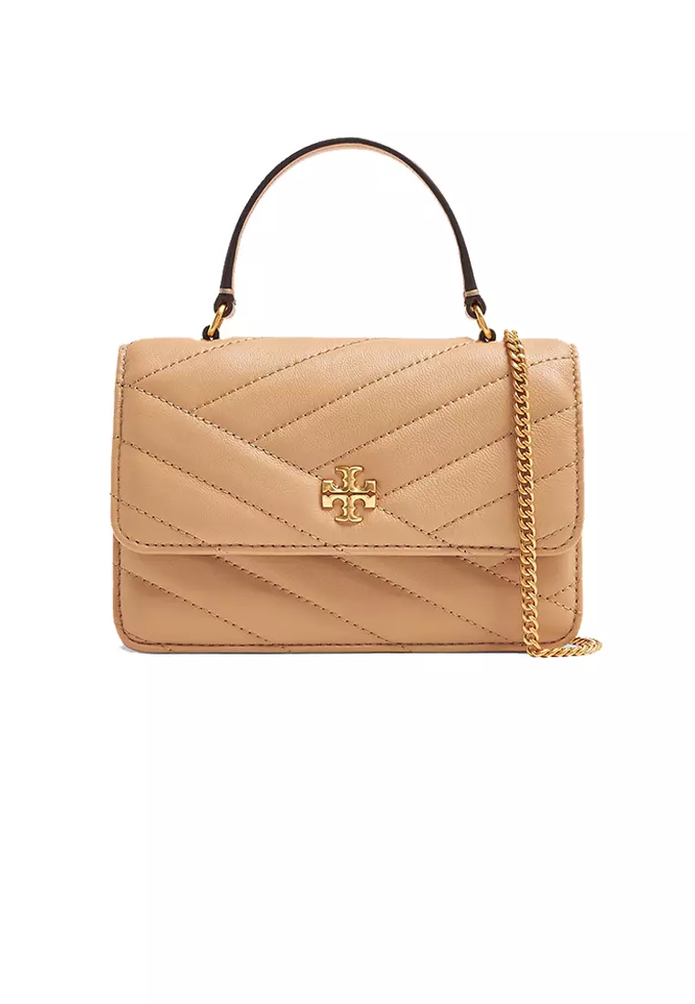 Tory burch kira chevron mini leather shop chain wallet