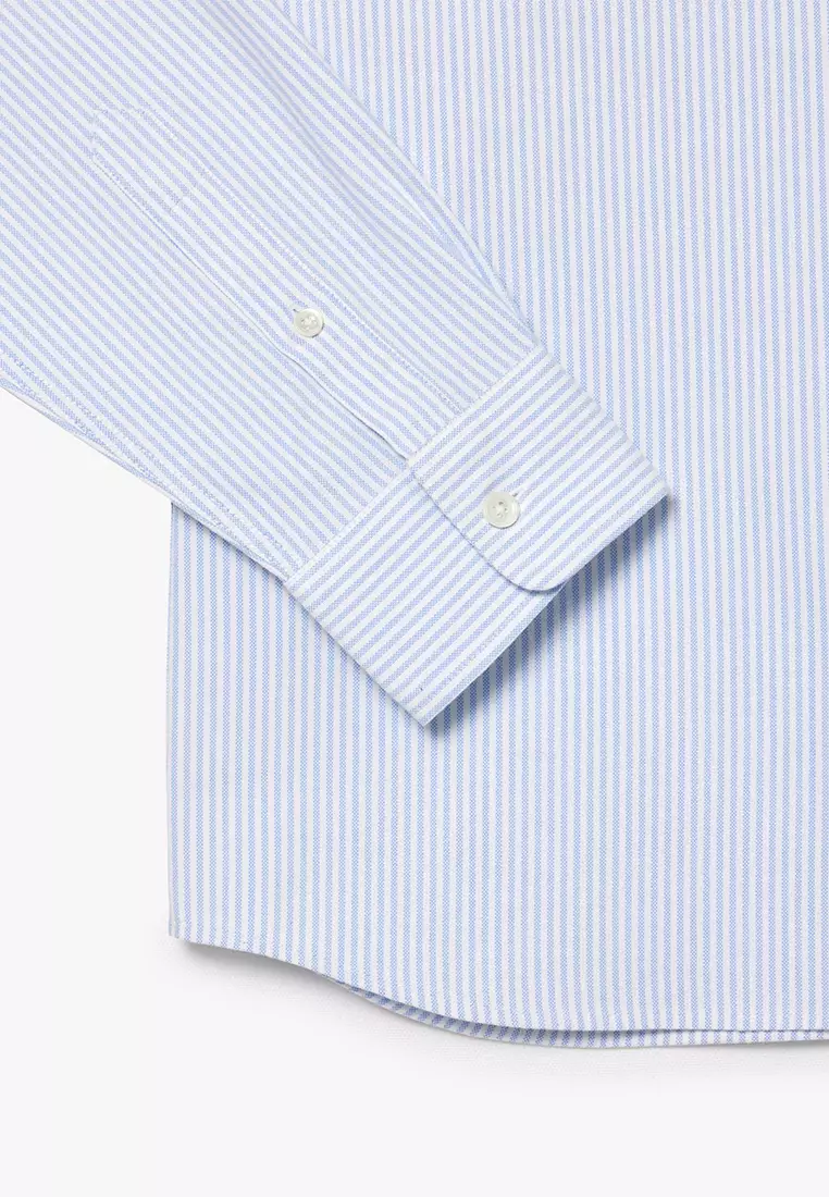 Regular Fit Striped Oxford Shirt
