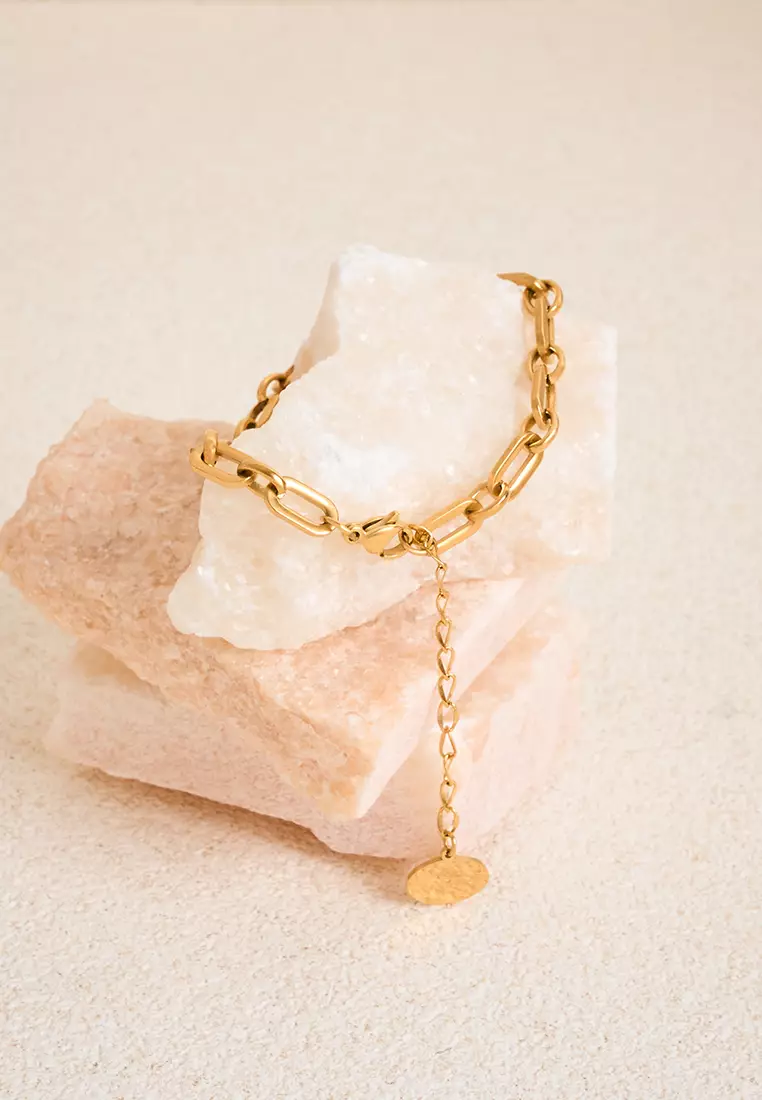 Rue Chain Bracelet in Gold