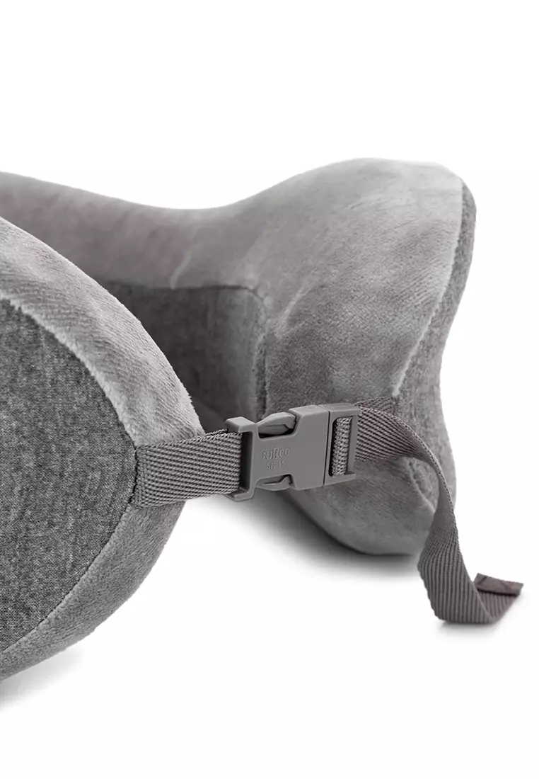 Full Comfort Travel Neck Pillow Grey