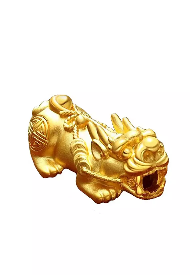 [SPECIAL] LITZ 999 (24K) Gold Pixiu 貔貅 EPC0639-035 (0.29g+/-)