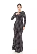 Black Polka Dot