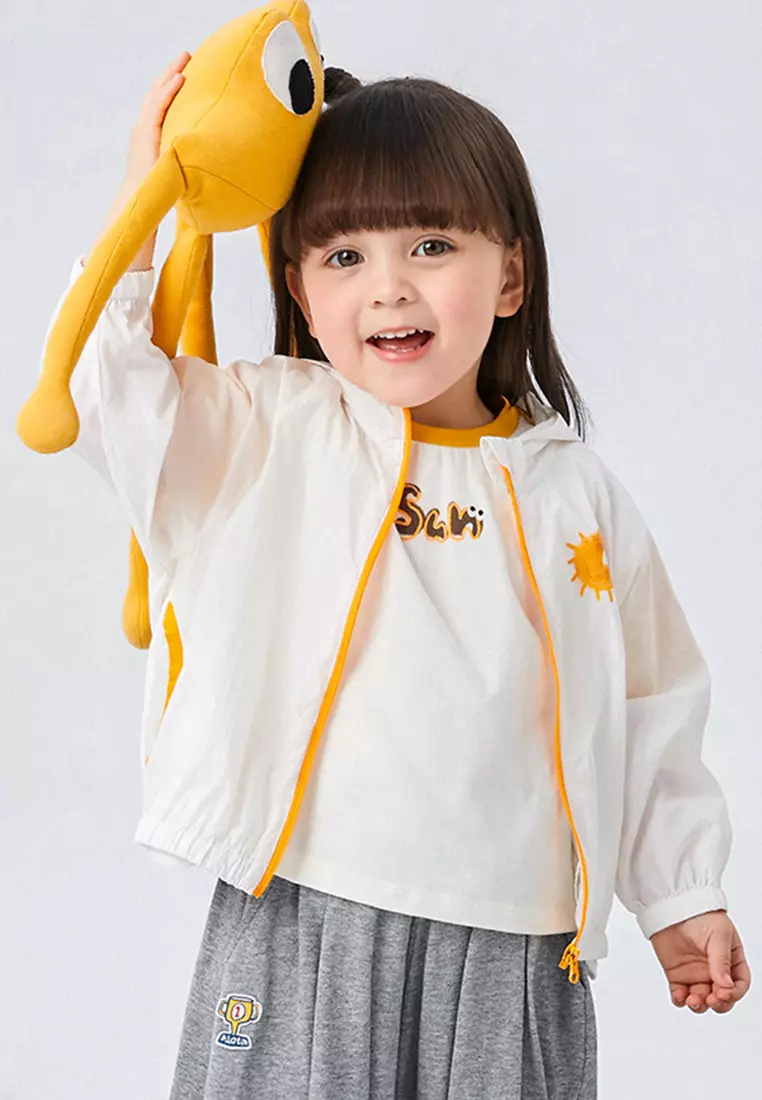 Graphic Printed Sun Protection Jacket