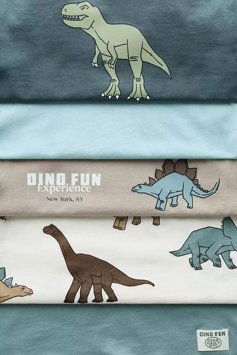 5-pack jersey T-shirts