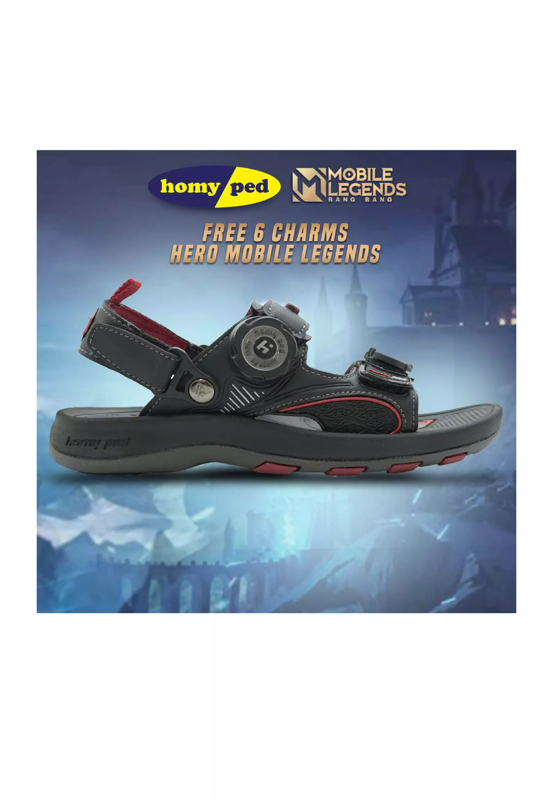 Homyped Anak Sandal Gunung-Mythic02-Hitam