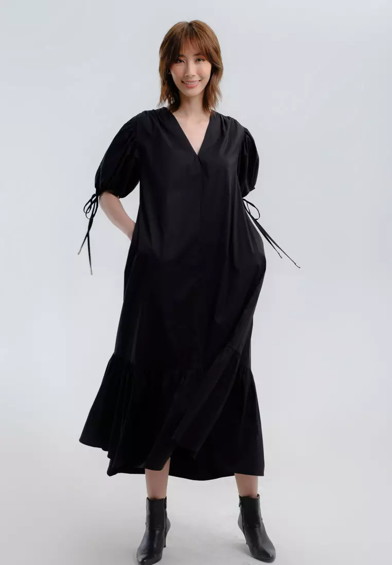 Scent of Summer Midi Cotton Dress