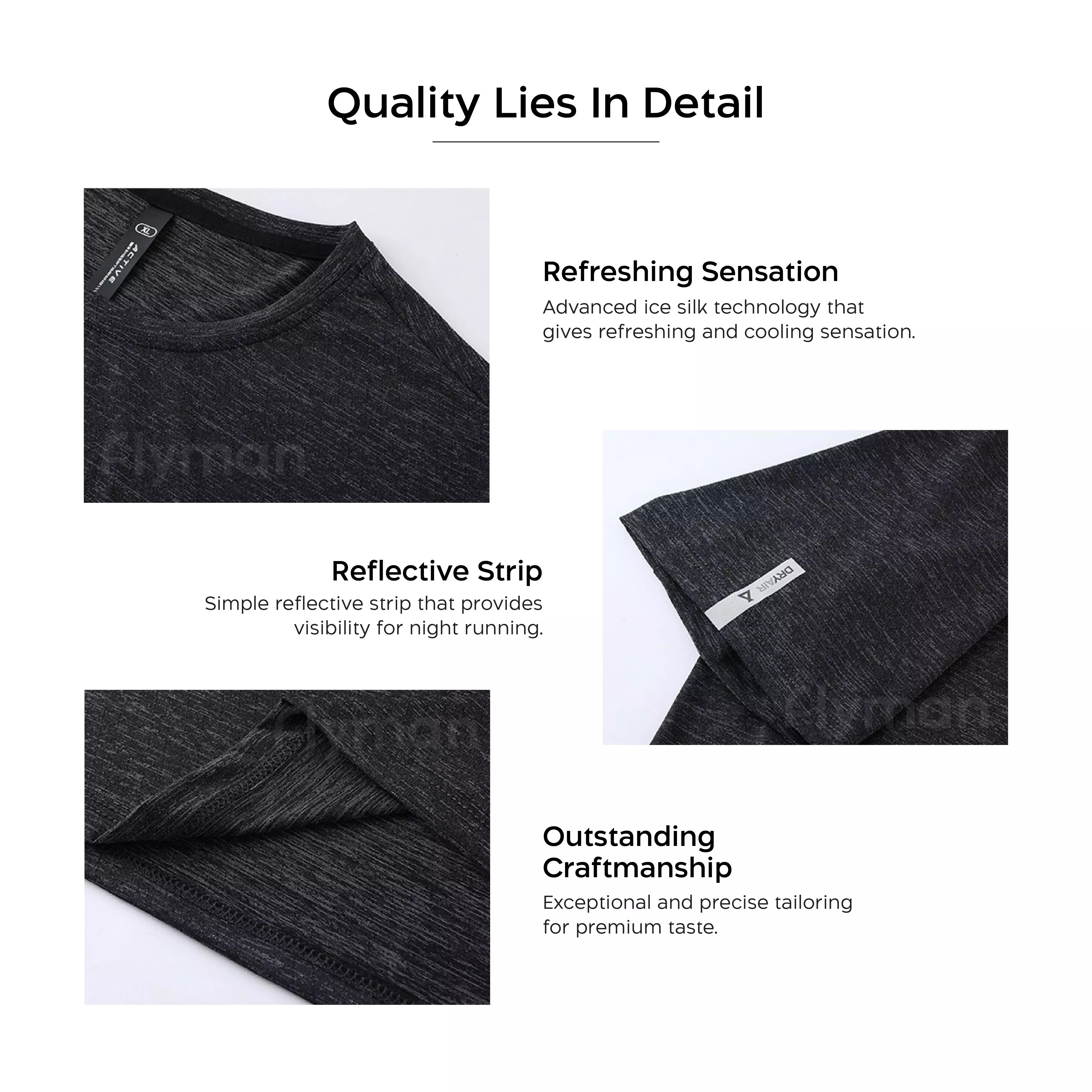 Flyman Active T-Shirt 1 pcs FMA 3484 - Sage