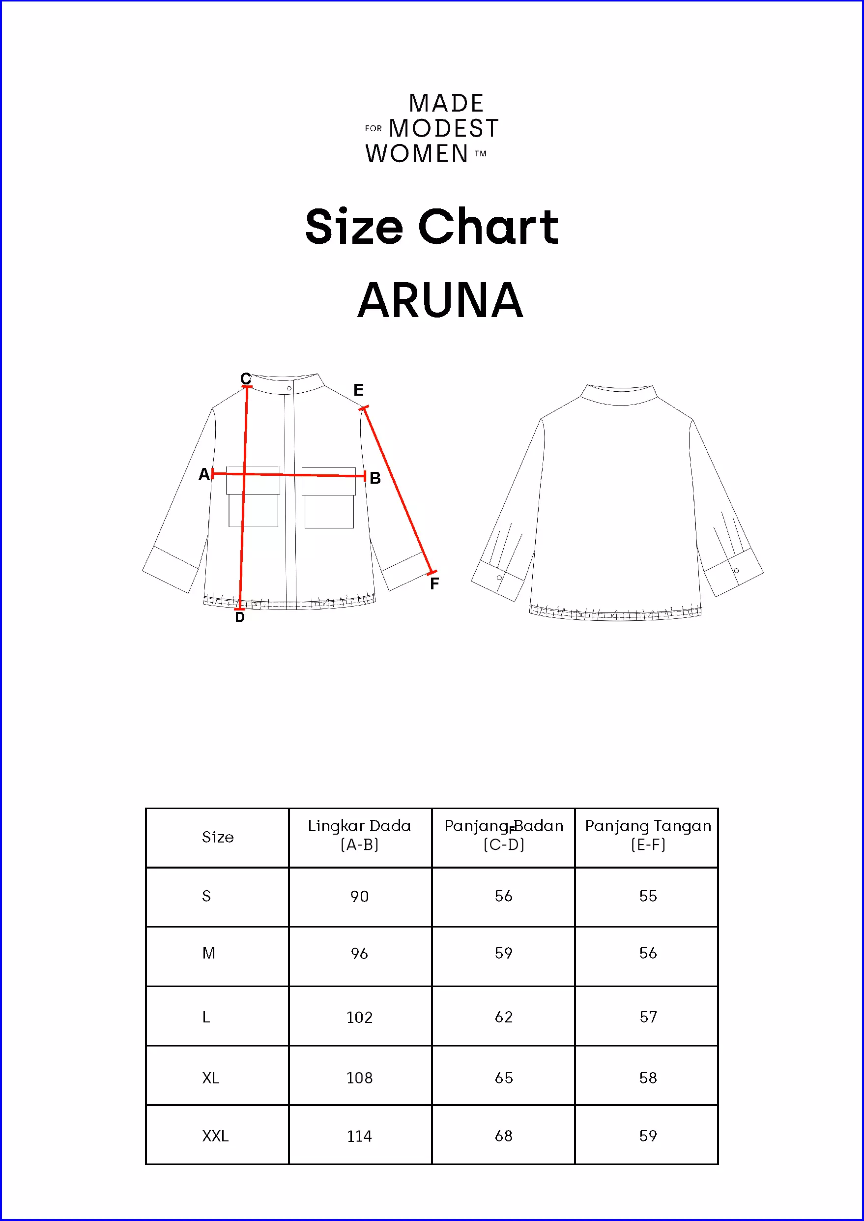 MFMW Aruna Outer Baby Blue