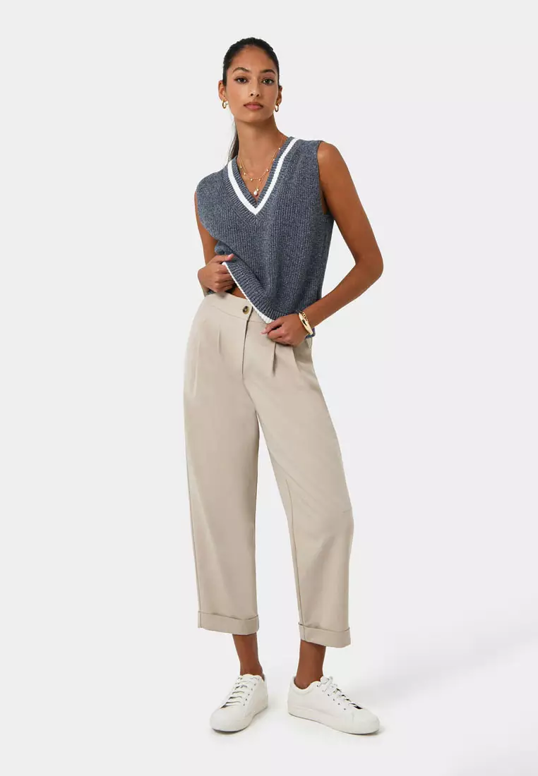 Antonia Relaxed Cuff Pants
