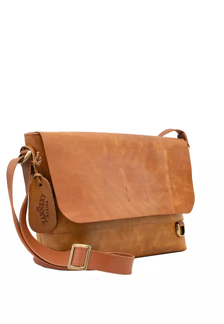 Buy The Tannery Manila Shea Leather Crossbody Bag 2023 Online | ZALORA ...
