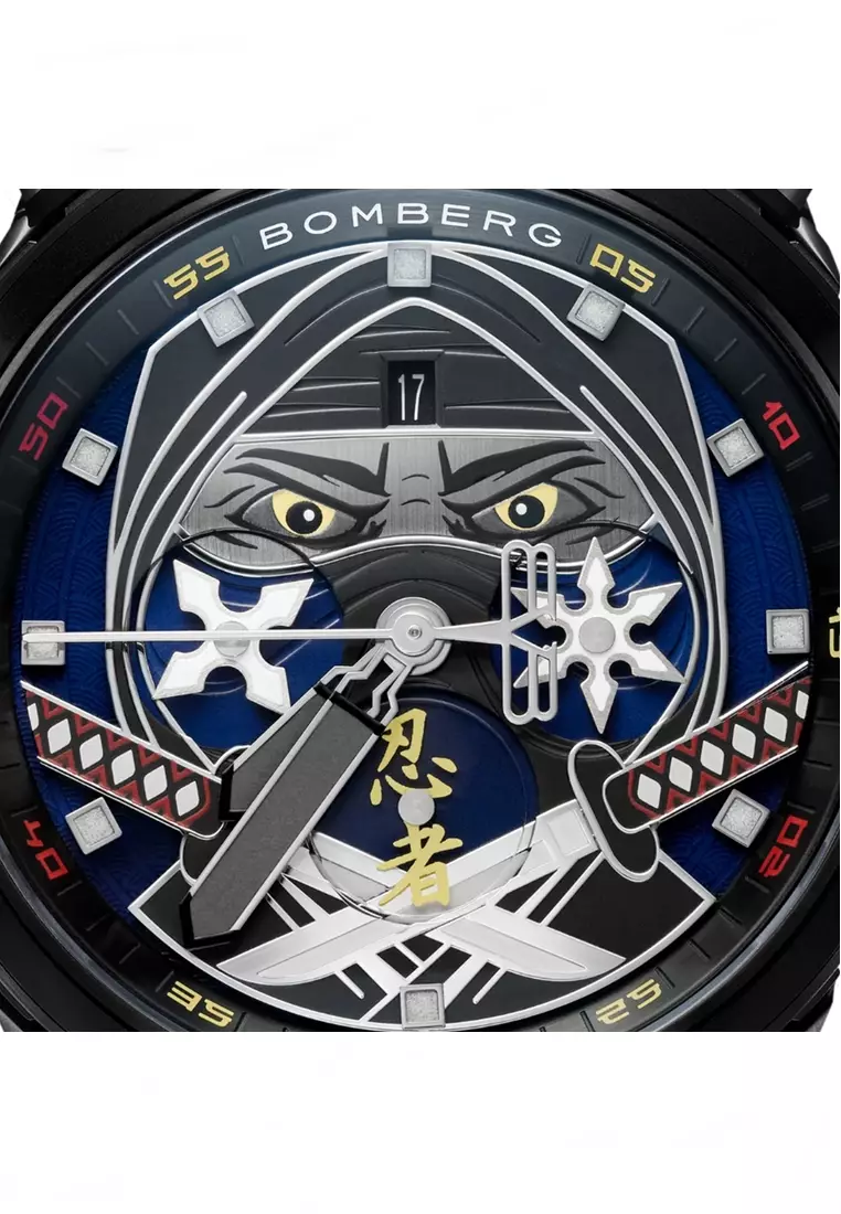 BOLT-68 LIMITED EDITION NINJA BLUE QUARTZ 45mm (BS45CHPBA.069-2.12)