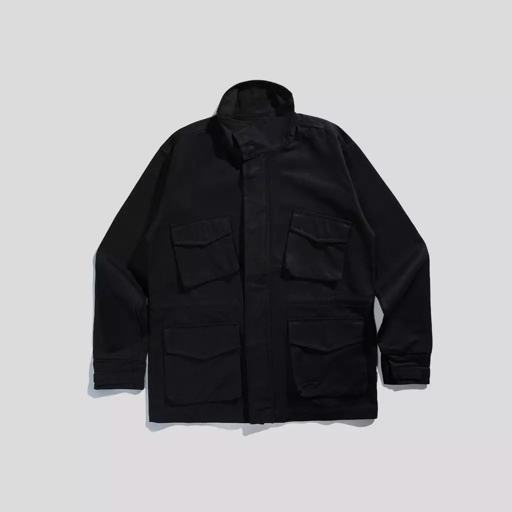 Lee Cooper Long Jacket Darnell Black