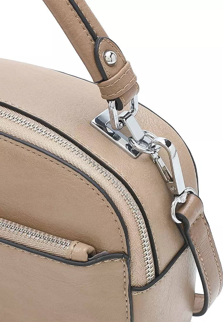 Top Handle Bag / Sling Bag / Shoulder Bag - Beige