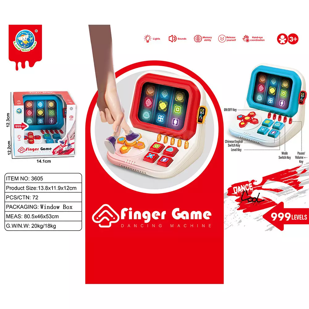 KIDDY FUN FINGER GAME DANCING MACHINE RANDOM